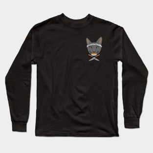 Cat Sushi Chef Long Sleeve T-Shirt